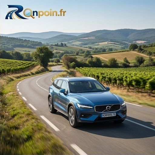 SUV à la campagne