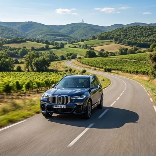 SUV sur route