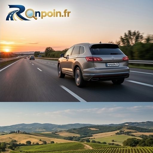 SUV en voyage