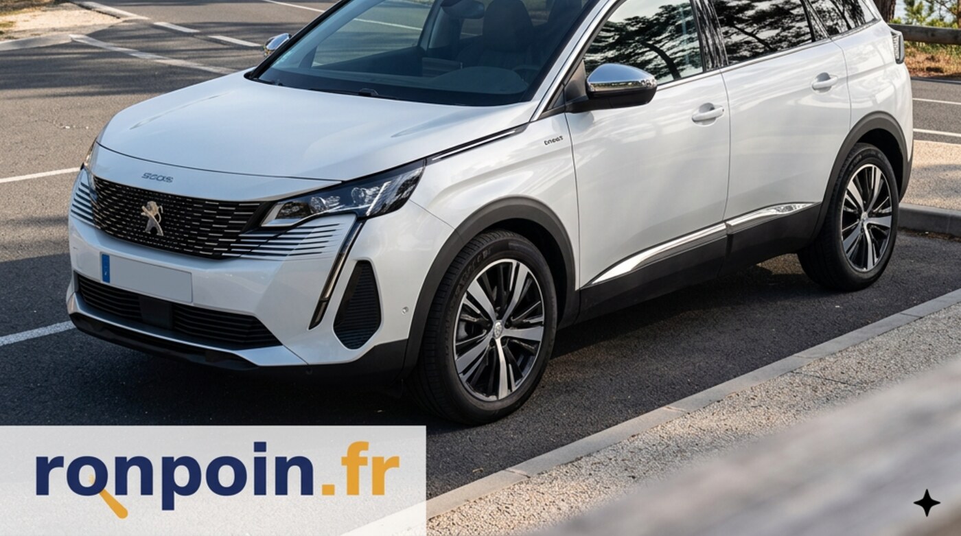 SUV d'occasion — les annonces du moment sur Ronpoin.fr — illustration générée par IA