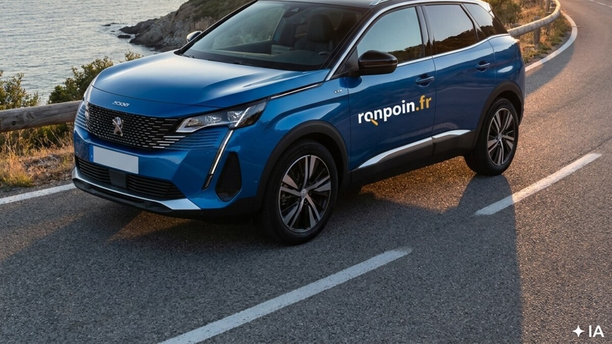 Image générée par intelligence artificielle SUV hybride ou électrique d'occasion ? — illustration générée par IA